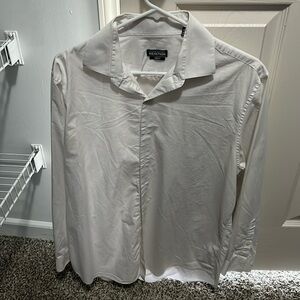 KENNETH COLE REACTION SLIM FIT DRESS SHIRT MENS